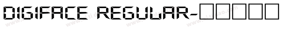 Digiface Regular字体转换